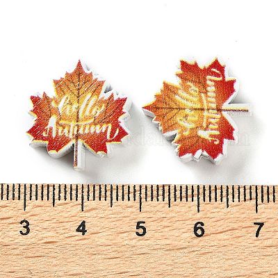 Perline di legno stampati&nbsp;WOOD-Z002-01A-1