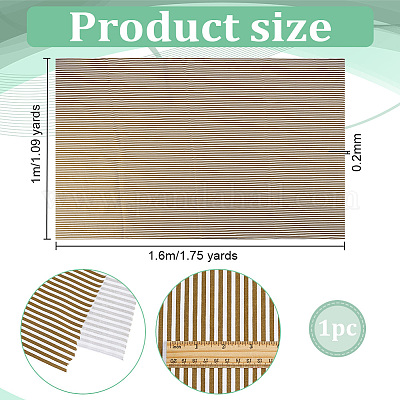 Tessuto di cotone con motivo a strisce&nbsp;DIY-PH0037-96B-1