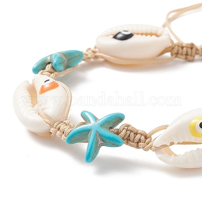 Kids Starfish Theme Charm Bracelet