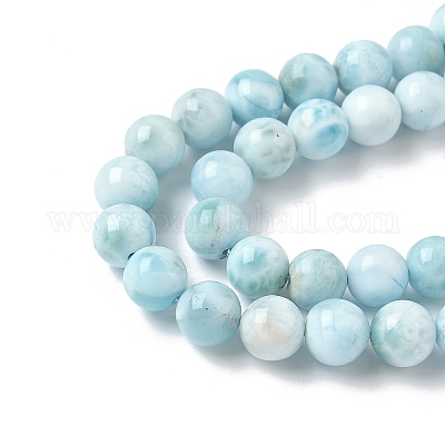 Larimar Naturperlen Stränge&nbsp;G-B141-01-6mm-1