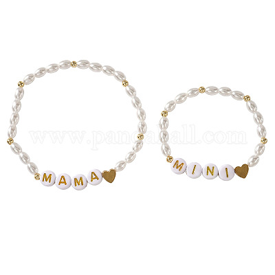 Mama Mini Acrylperlen-Stretch-Armbandsets&nbsp;TO3348-1