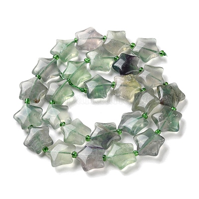 Natürlichen Fluorit Perlen Stränge&nbsp;G-NH0005-012-1