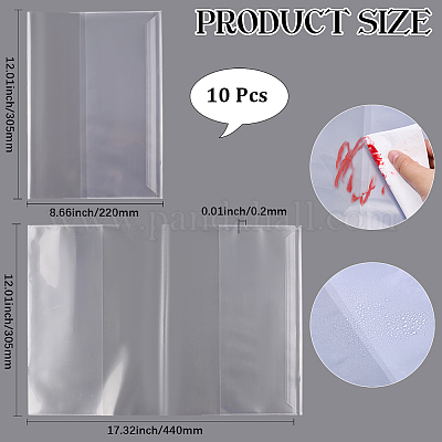 10 copertina in plastica per libri&nbsp;OFST-WH20816-004B-1