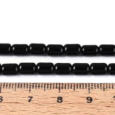 Abalorios opacas de vidrio hebras&nbsp;GLAA-T028-14P-01-1