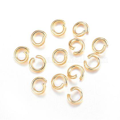 Packet 110 Silver 304 Stainless Steel Round Open Jump Rings 0.6 x 5mm Y01525