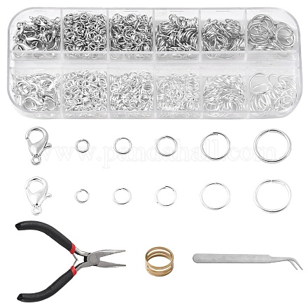 Kit de recherche de fabrication de bijoux de bricolage DIY-YW0006-99-1