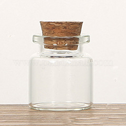 Ornement de bouteilles de liège en verre CON-PW0001-038A-1