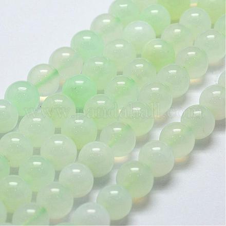 Vert brins opale de perles naturelles G-G663-01-8mm-1