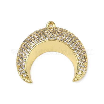 Латунные микро проложить кубического циркония подвески KK-M322-43G-1