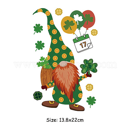 Sublimationsaufkleber für Haustiere zum Thema St. Patrick's Day PW-WG34539-20-1