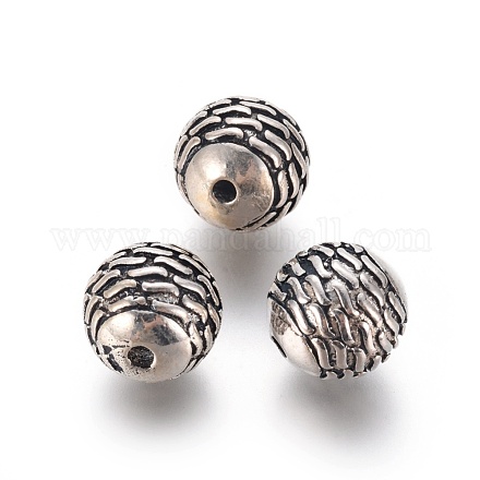 Тайский шарики стерлингового серебра STER-G029-60AS-1