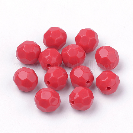 Perles acryliques opaques SACR-R902-17E-1