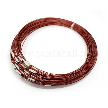 201 cordon de collier en fil d'acier inoxydable TWIR-SW001-2-1