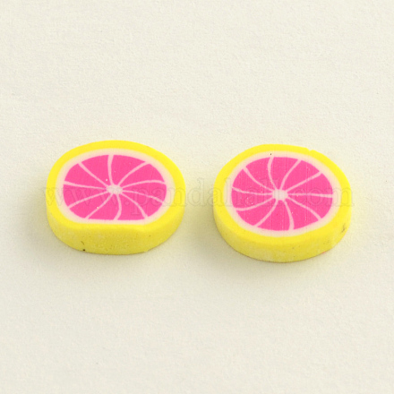Handmade Polymer Clay Cabochons for Ear Studs Making CLAY-R057-17L-1