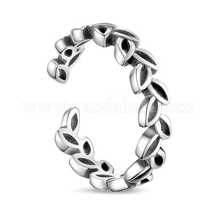Shegrace ajustable 925 anillos de plata de ley tailandeses JR681A-1