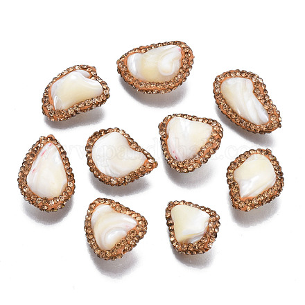 Natural Trochid Shell/Trochus Shell Beads RB-S056-18-1