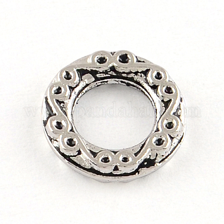 Tibetan Style Alloy Linking Rings TIBE-R295-032AS-LF-1