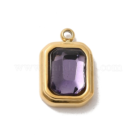 Подвески из стекла из нержавеющей стали 304 STAS-L022-062G-03-1