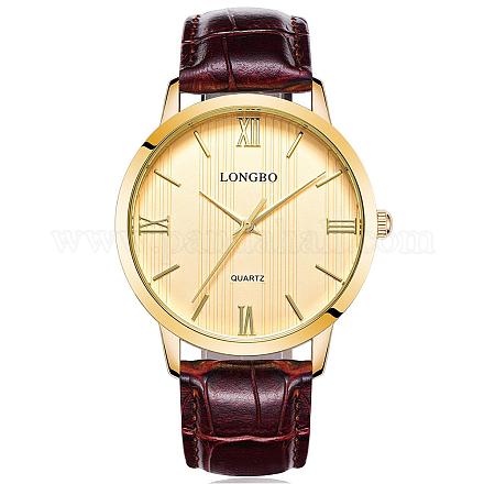 カップルの腕時計  繊細なビジネスメンズ防水クォーツ腕時計  ゴールド  ゴールドカラー  周囲：240ミリメートル WACH-BB19183-03-1