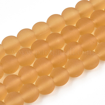 Transparent Glass Beads Strands GLAA-T032-T6mm-MD08-1