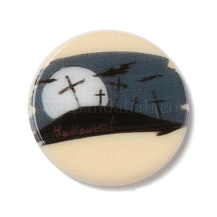 Halloween-Serie Acryl-Cbabochons OACR-M012-16-1
