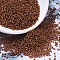 MIYUKI Round Rocailles Beads, Japanese Seed Beads, 11/0, (RR5) Silverlined Dark Topaz, 11/0, 2x1.3mm, Hole: 0.8mm, about 5500pcs/50g