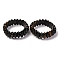 Bicone Natural Tiger Eye Beads Stretch Bracelets for Women Men, Inner Diameter: 2-1/4~ 2-1/2 inch(5.75~6.45cm)
