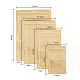 Бумажные замки на молнии из крафт-бумаги OPP-PH0001-19-2