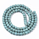 Chapelets de perles en turquoise synthétique TURQ-S192-4mm-2-2