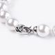 Shell collane di perle perline NJEW-I224-E02-2