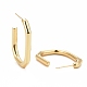 Rack Plating Brass Rectangle Stud Earrings EJEW-I265-10G-2