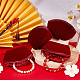 Velvet Dumpling Jewelry Storage Bags TP-WH0009-04-4