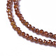Cubic Zirconia Beads Strands G-F596-48H-2mm-3