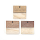 Colgantes de resina y madera de nogal RESI-T023-19A-1