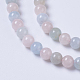 Chapelets de perles en morganite naturelle G-F568-223-4mm-3