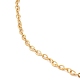 304 ожерелье-цепочка из нержавеющей стали для женщин NJEW-G104-03G-2
