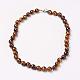 Natural Tiger Eye Beads Necklaces NJEW-F138-8mm-02-1