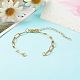 304 Stainless Steel Paperclip Chains Bracelet Making AJEW-JB01038-01-2