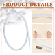 Kunststoffüberzogene Stahlstäbchen für Brautkleider DIY-WH0304-604B-3