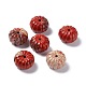 Natürliche rote Jaspis Perlen G-D475-03F-3