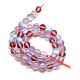 Synthetic Moonstone Beads Strands G-F142-8mm-07-2