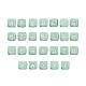 26pcs 26 cuentas de alfabeto de silicona de estilo para hacer pulseras o collares SIL-SZ0001-01C-1