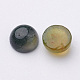 Natural Moss Agate Cabochons G-MOSS8x4-2