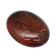Oval gefärbte natürliche Knistern Achat Cabochon X-G-R349-30x40-02-2