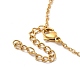 Crystal Rhinestone Heart Dangle Hoop Earring & Pendant Nacklace SJEW-P002-02G-7