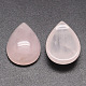 Cabochons de quartz rose naturel en forme de larme G-K026-01-2