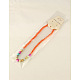 Collane di perle in acrilico elastico per i bambini NJEW-JN00425-07-2