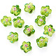 Perle di lampwork fatte a mano da 10 pz&nbsp;LAMP-TADJ0001-01H-3