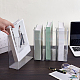 4 Stück transparente Aktenordnerhalter aus Acryl&nbsp;AJEW-GA0009-48-3