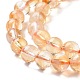 Chapelets de perles de citrine naturelle G-S150-09-6mm-7